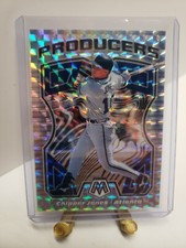 2021 Panini Mosaic Baseball Producers Silver Mosaic Prizm Chipper Jones #P7 