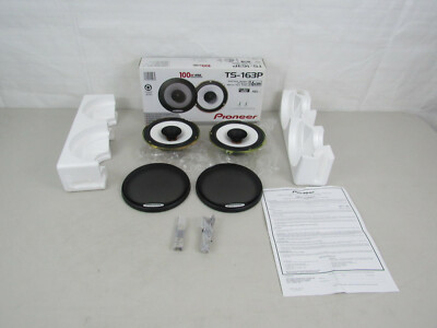 Pioneer TS-163P Dual Cone 6 1/2'' Speakers 100 Watts Max Power-New Opened Box