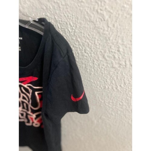 Girls black Nike short sleeve T-shirt size large - Picture 3 of 5