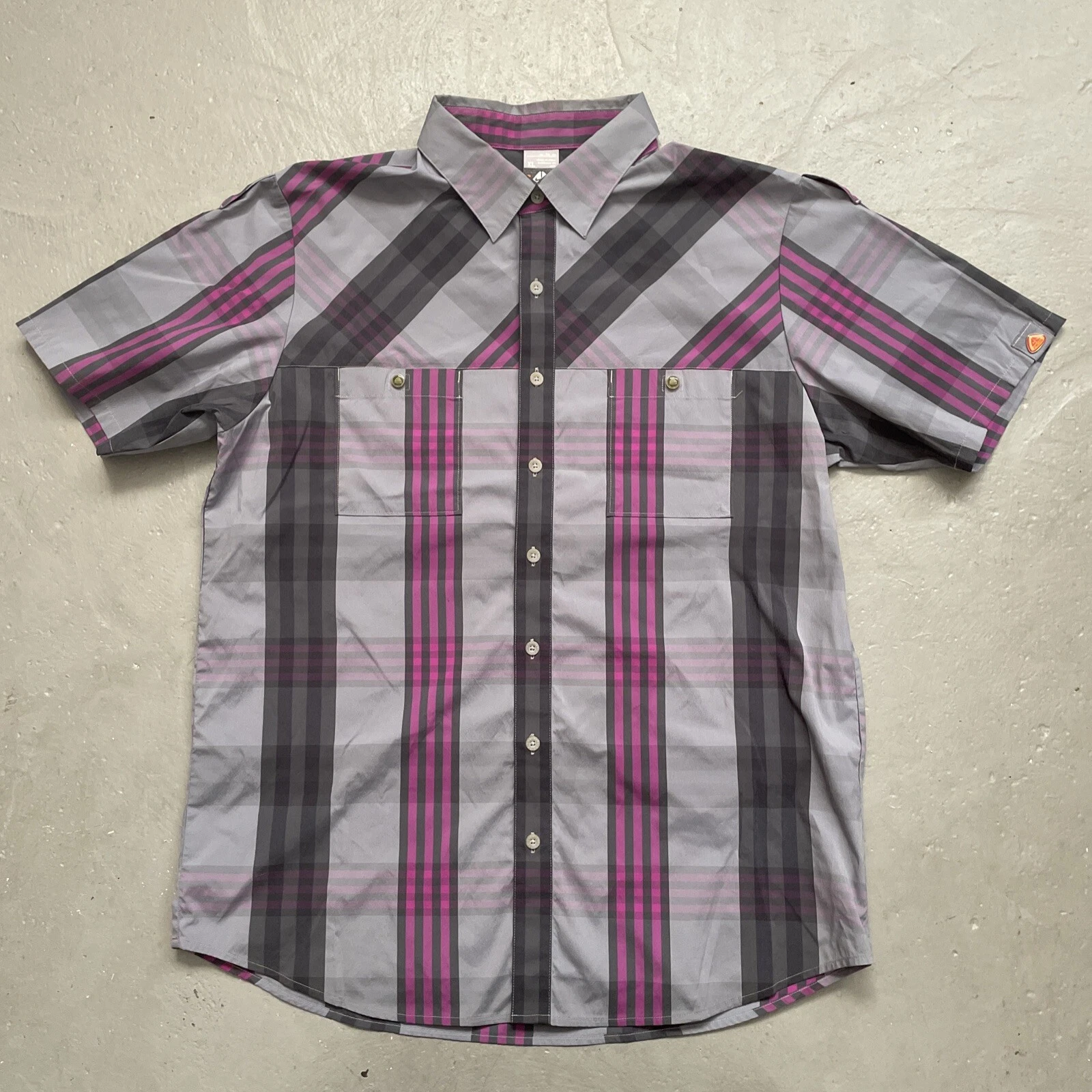 Vintage Nike ACG 2008 Button Flannel Outdoor Camp Trail Shirt Y2K Mens XL