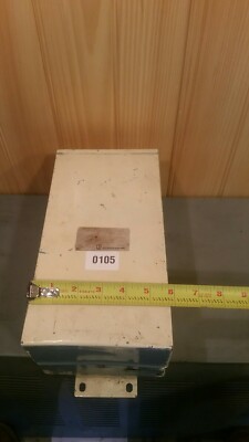 MAGNETEK POWERFORMER TRANSFORMER 211-091, 0.2 KVA, 240/480 VOLTS Good Condition 