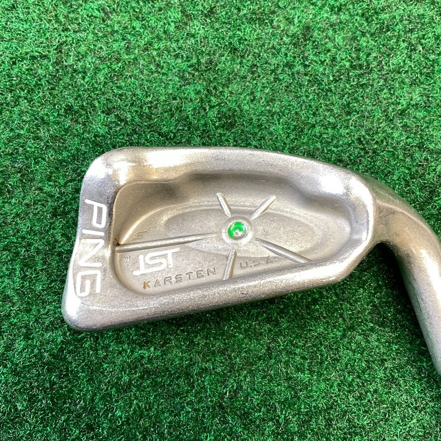 Left Handed Ping ISI Karsten 4 Iron Stiff Graphite Shaft Ping Grip Left Handed Ping ISI Karsten 4 Iron Stiff Graphite Shaft Ping Grip