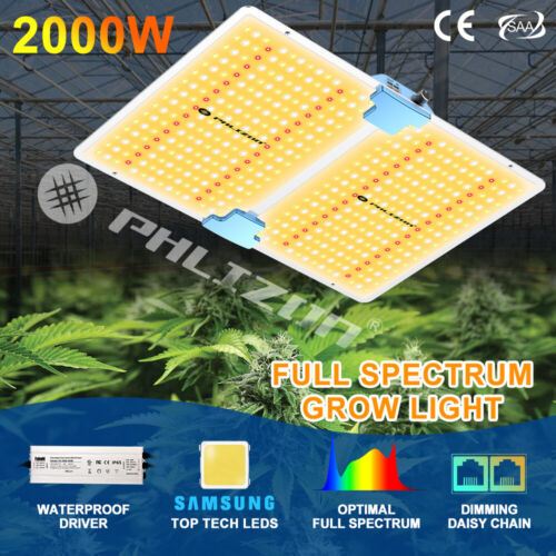 Lámpara de cultivo comercial PHLIZON FC6500 luz LED de espectro completo Samsung561C EVO - Imagen 22 de 30