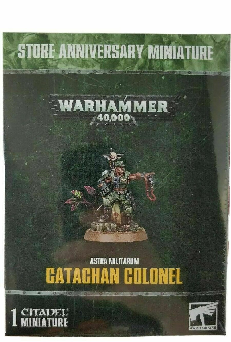 Limited Edition Catachan Colonel Warhammer 40k Store Exclusive In