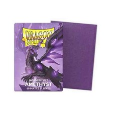 Dragon Shield 60CT Japanese Matte Sleeves - Amethyst - YuGiOh TCG