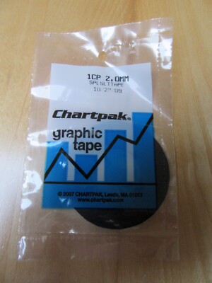DESIGNER TAPE FÜR TAPE RENDERING, GRAPHIC TAPE, CHARTPAK, Breite:2mm, ungeöffnet