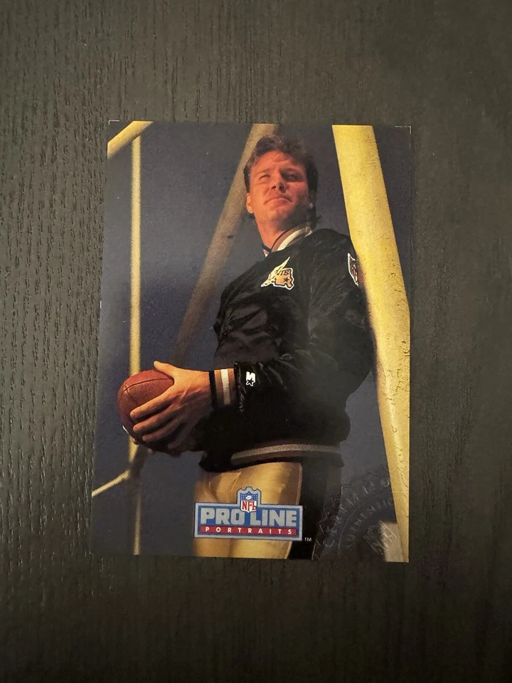 1992 Pro Line Portraits Autographs #43 GILL FENERTY Signed Auto Football Card - Image 2 of 4