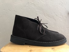 clarks wallace cola suede