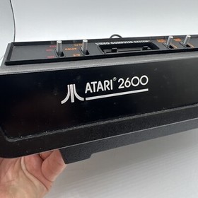 Atari 2600 CIB VADER Black Console & Box matching serial numbers Lot 42 Games!