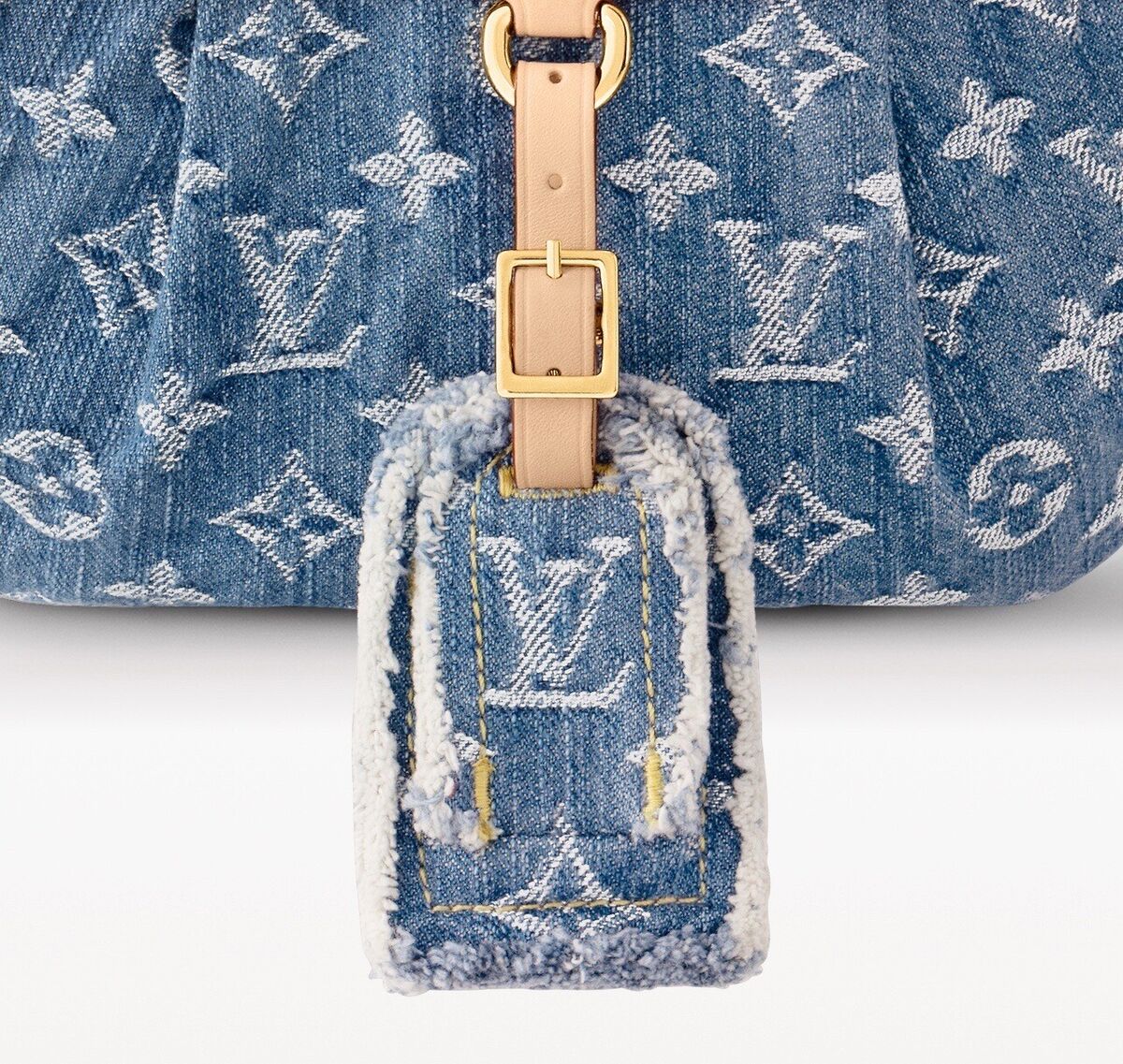 NIB Louis Vuitton High Rise Bumbag Monogram Denim M46837 NIB Louis Vuitton High Rise Bumbag Monogram Denim M46837