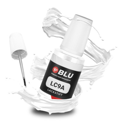 Lackstift LC9A weiss pureweiss für vw autolack BLU
