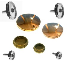 GLEM GAS 18133 4 FUOCHI BRUCIATORI SPARTIFIAMMA OTTONE PIANO COTTURA CUCINA GAS