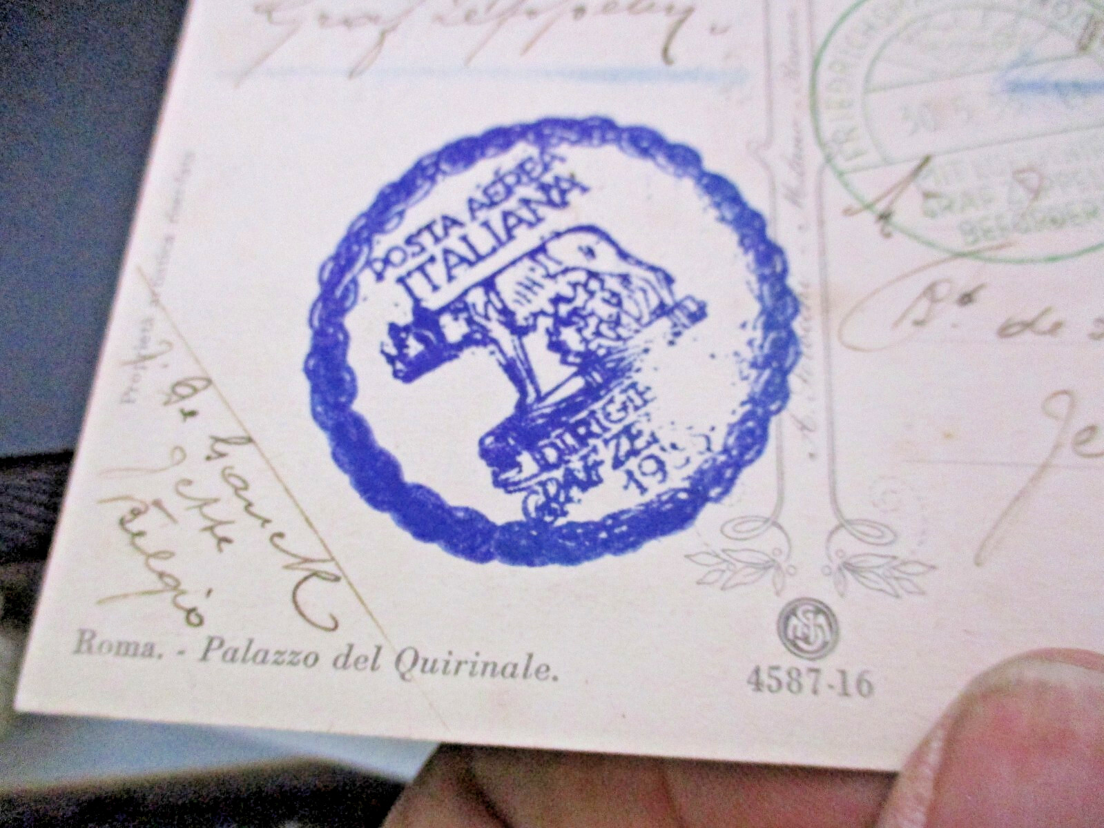 VOLO ZEPPELIN - ZEPPELIN P.A. L. 3 + DECENNALE C. 35 + others 'ROME 26.5.35'