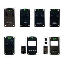 Professor Optiken Adapterplatte Schlittenplatte Reflexvisier Docter Sight HK etc