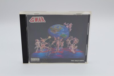This IS A WAAY OOP GWAR first Pressing of This Toilet Earth CD released in 1999