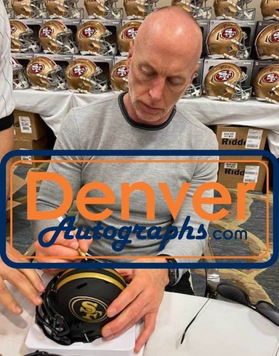 Jeff Garcia Autographed/Signed San Francisco 49ers Eclipse Mini Helmet BAS 31089 - Picture 2 of 2