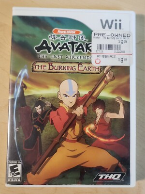 Avatar: The Last Airbender - The Burning Earth - Nintendo Wii Game