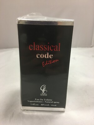 glamorous collection Classical code Edition eau de toilette 3.4fl