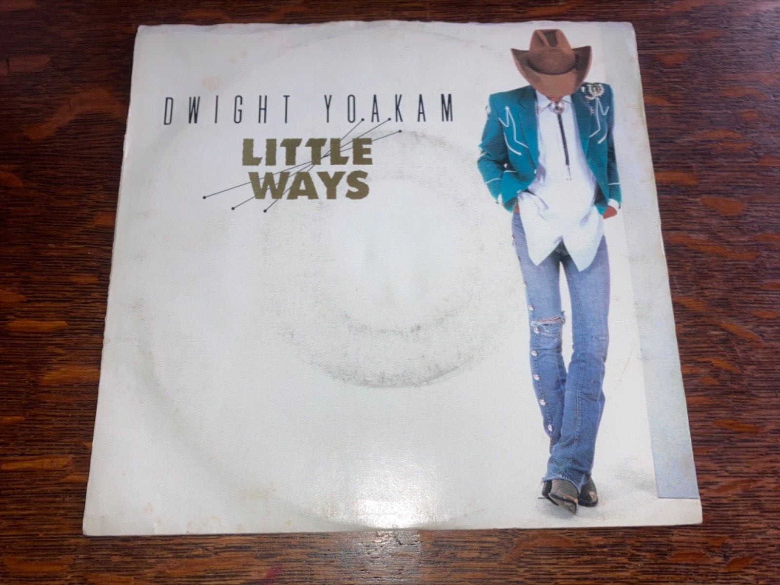 DWIGHT YOAKAM "Little Ways" US 1987 45 RPM 7" Reprise (7-28318) - EX+