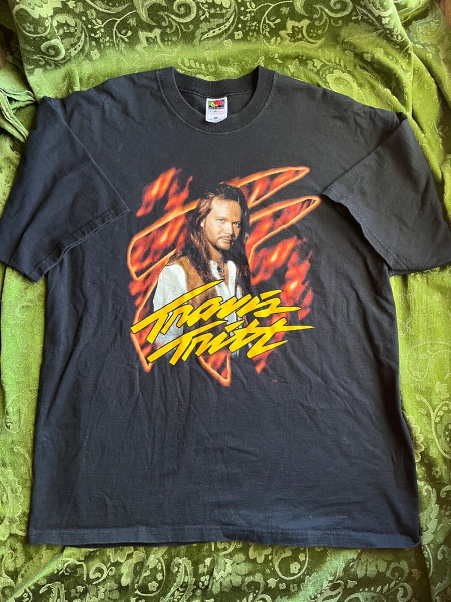 Vintage 1997 Travis Tritt Concert Tour T Shirt Great Condition