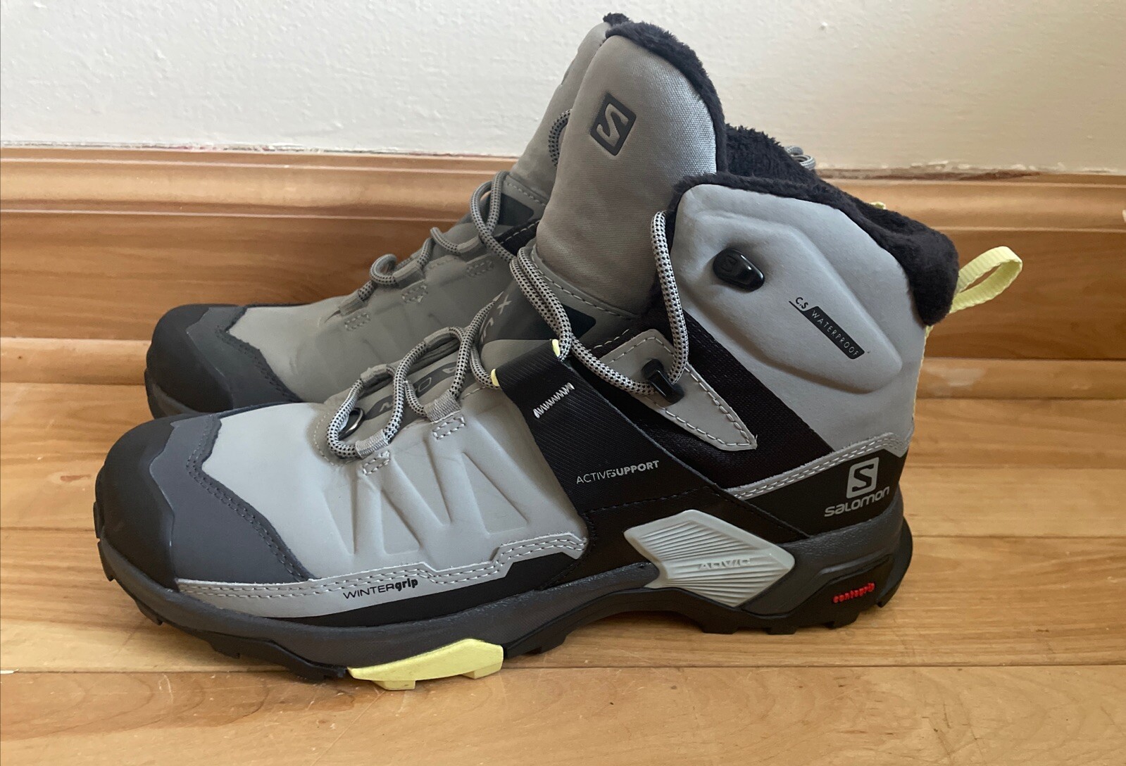 SALOMON Thinsulate nuovo senza etichette Solomon donna X Ultra 4 metà inverno taglia 9