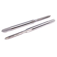 US Stock 2mm x 0.4 Metric Taper & Plug Tap Right Hand Thread M2 x 0.4 mm Pitch