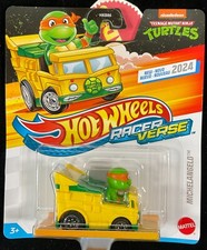 HOT WHEELS RACER VERSE NICKELODEON TEENAGE MUTANT NINJA TURTLES MICHELANGELO