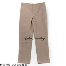 US$178 MARC JACOBS Men Pants Made in PORTUGAL M243012 BORDEAUX 100% Cotton 34L