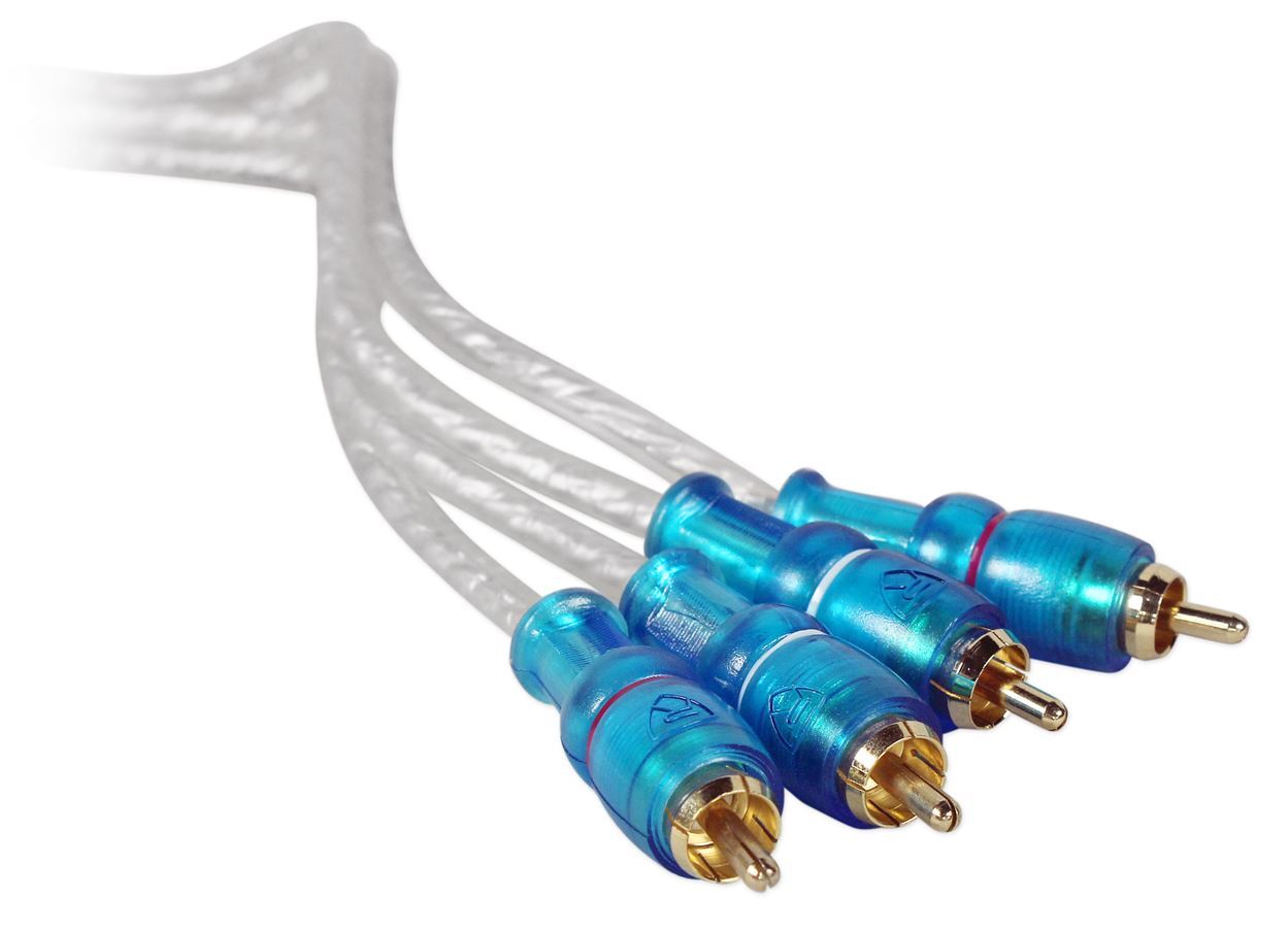 2 Rockville MRCA6 6-футовая витая пара морскихлодочных RCA-кабелей из 100 меди