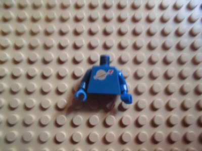 Lego Figur Torso 973p90 blau Space 6972 1530 6820 6809 6702 6971 6940 6750 ft282