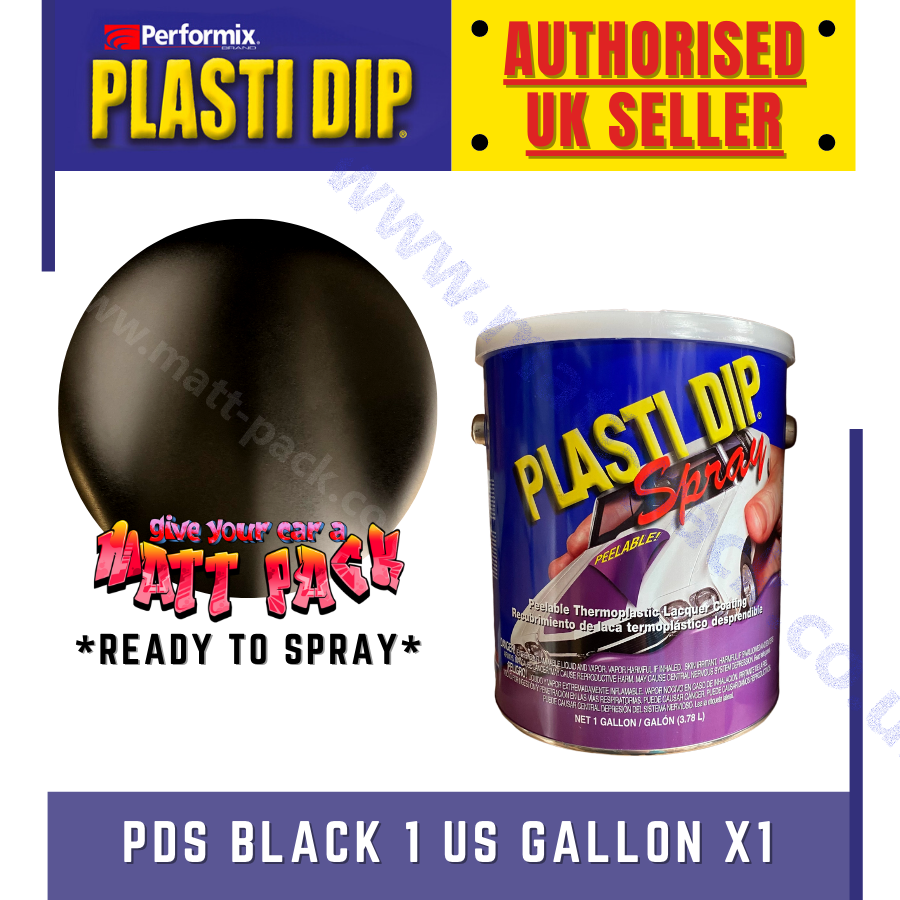 PLASTI DIP® BLACK Peelable / Rubber / Plastic / Liquid Spray Wrap