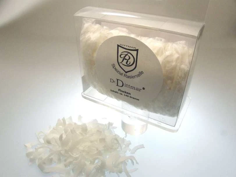 RASIERSEIFE-FLOCKEN Refill 140 g DR. DITTMAR Spezial-Rasierseife made in Germany