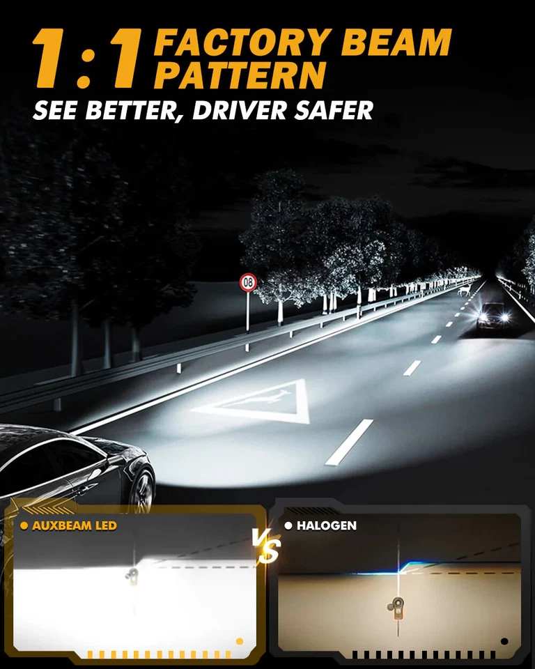 Kit de faros LED altos/bajos para camión Kenworth T370 T660 T680 T880 2014-2020 Foto 4 de 4