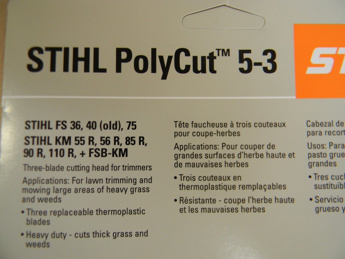 Testa Falciatura Originale STIHL 4004 710 2180 Per Decespugliatori FS 36, FS 40, FS 75 – Taglio Poli 5-3