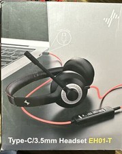 EH01-T USB-C Headset TAA - Mono - USB Type C, Mini-phone 3.5mm -