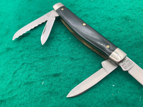 CAMILLUIS KNIFE VINTAGE BEAUTIFUL & VERY RARE 4 BLADE CONGRESS NEW CONDITION!!! - Picture 7 of 14