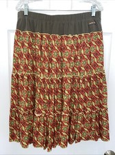 Matilda Jane Women s Serendipity Tiered Granola Skirt Sz Large