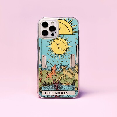 Tarotkarten Der Narr Mond Sonne Tod Teufel Kunststoff Handyhülle/Cover für iPhone