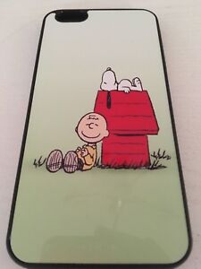 Phone Case For Iphone 6 6s Plus Charlie Brown Snoopy Dog House Black Case Ebay