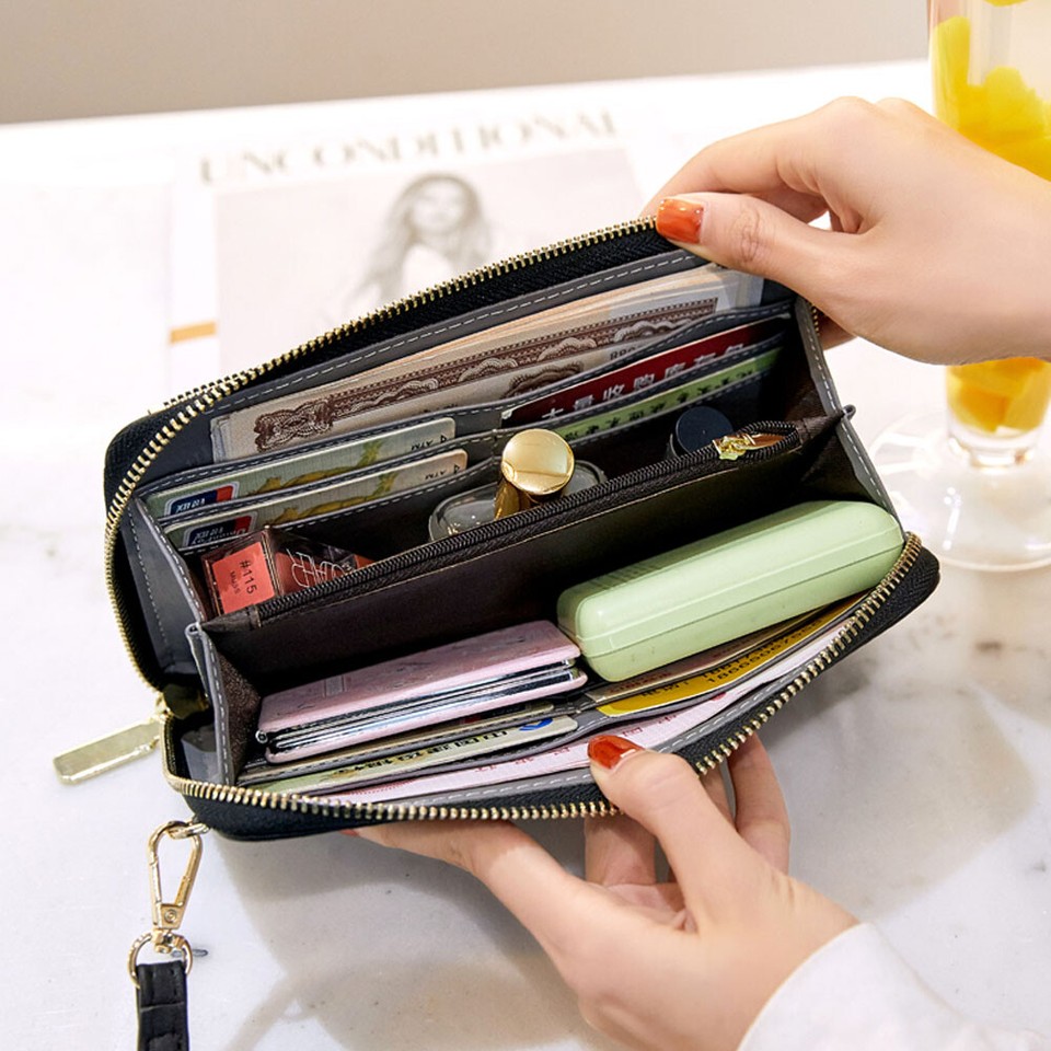 Women Crossbody phone Purse Touch Screen Bag RFID Blocking Wallet Shoulder Strap