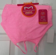 MAIDENFORM GIRL SEAMFREE BRALETTE - HIGH NECK - PINK - SIZE LARGE- NEW WITH TAG