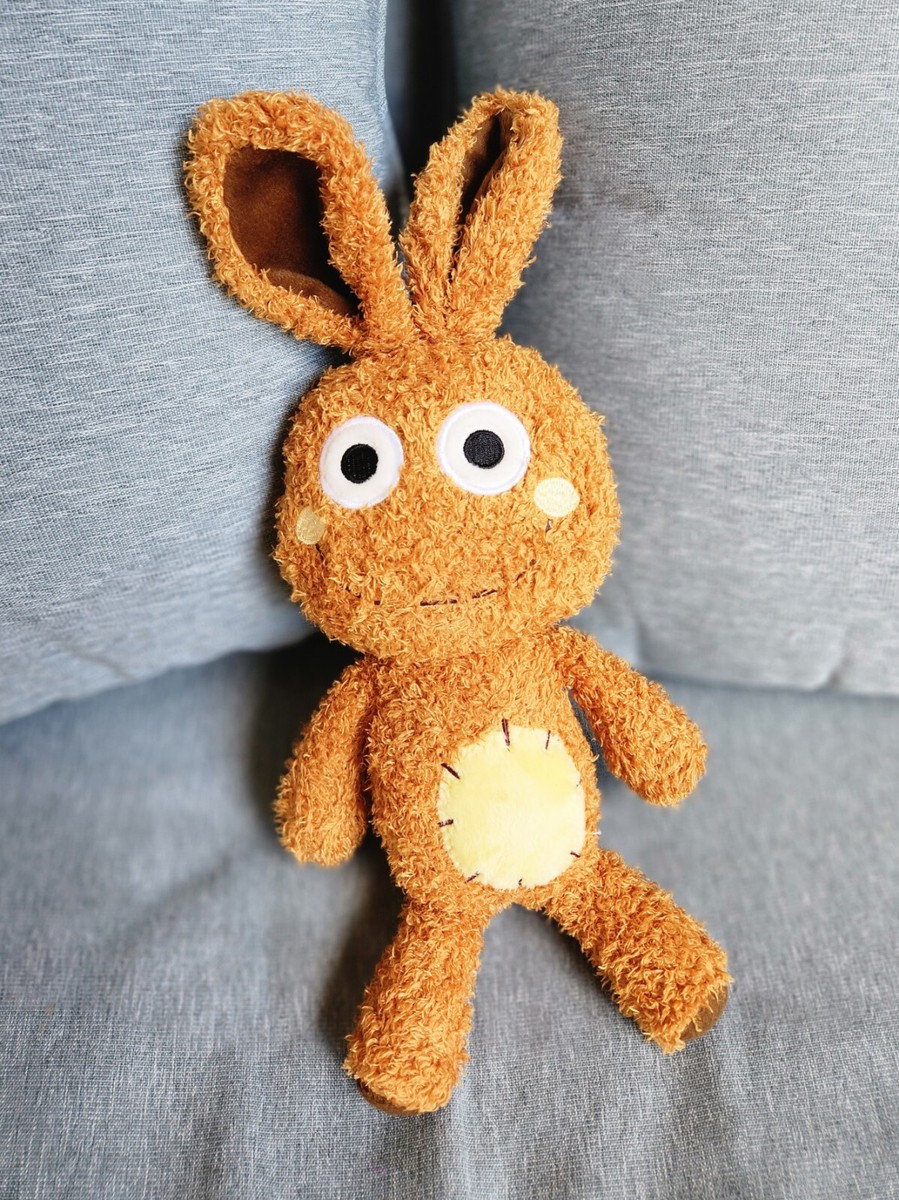 Sesame place Sea world plush bunny rabbit fluffster julia autism
