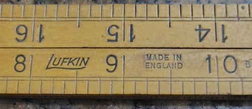 🗽 VINTAGE EXECUTIVE CALIPER AND LUFKIN 24" RULE - Picture 6 of 8