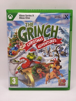 The Grinch Christmas Adventures Xbox One / Series X sehr guter Zustand (selten)