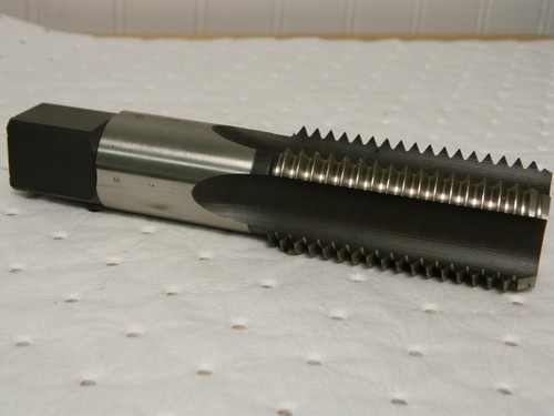 Hertel HSS Bodenhahn 1-1/2 - 6 UNC 4 FL helle Oberfläche 07680051 - Bild 1 von 2