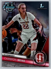 Cameron Brink 2023-24 Bowman University Chrome 1st #75 Stanford Cardinal