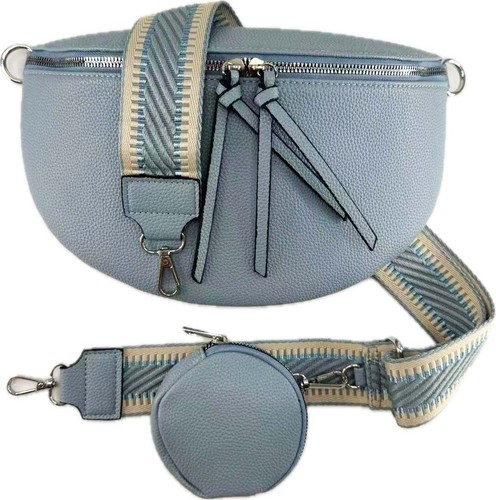 Crossbody bag with bag strap belt bag belly bag shoulder bag - Picture 29 of 42