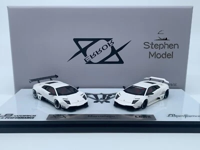 【現金特価】 Error 404 white pearl LBWK LP640 Murcielago Lamborghini 1:64 ミニカー