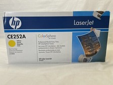 NEW HP CE252A (504A) Hewlett Packard Yellow Toner Cartridge Brand New Sealed