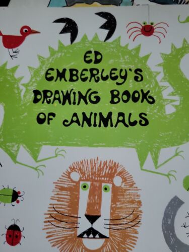 Ed Emberley's Drawing Book of Animals by Ed Emberley 1970 pb | eBay